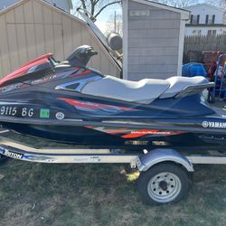 2017 yamaha vx deluxe with trailer