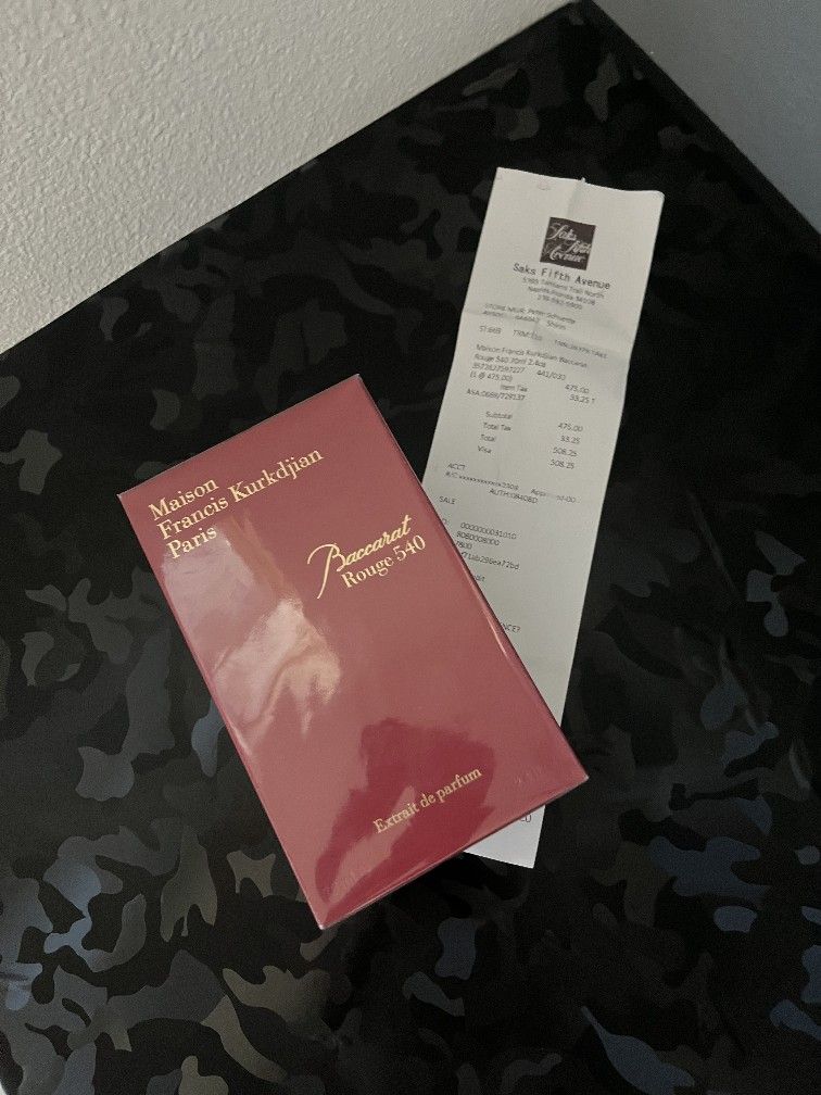 Maison Francis Baccarat Rouge 540 [ Receipt Included ]