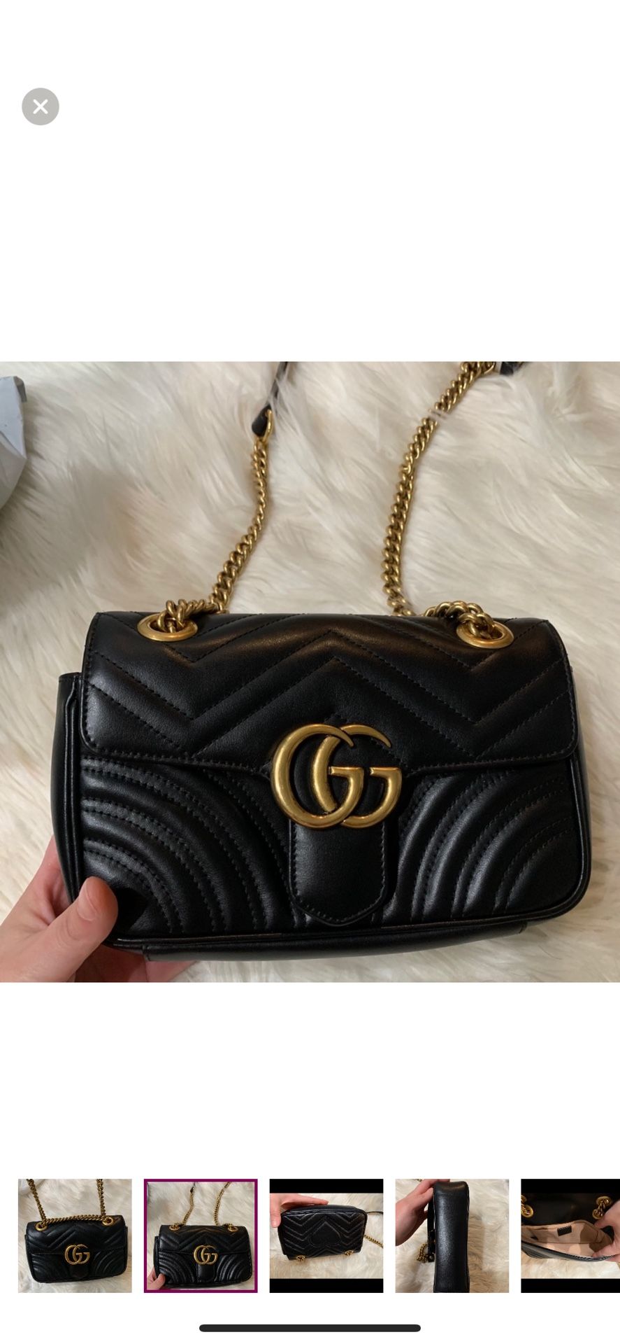 Authentic Gucci Marmont With Dust Bag Included