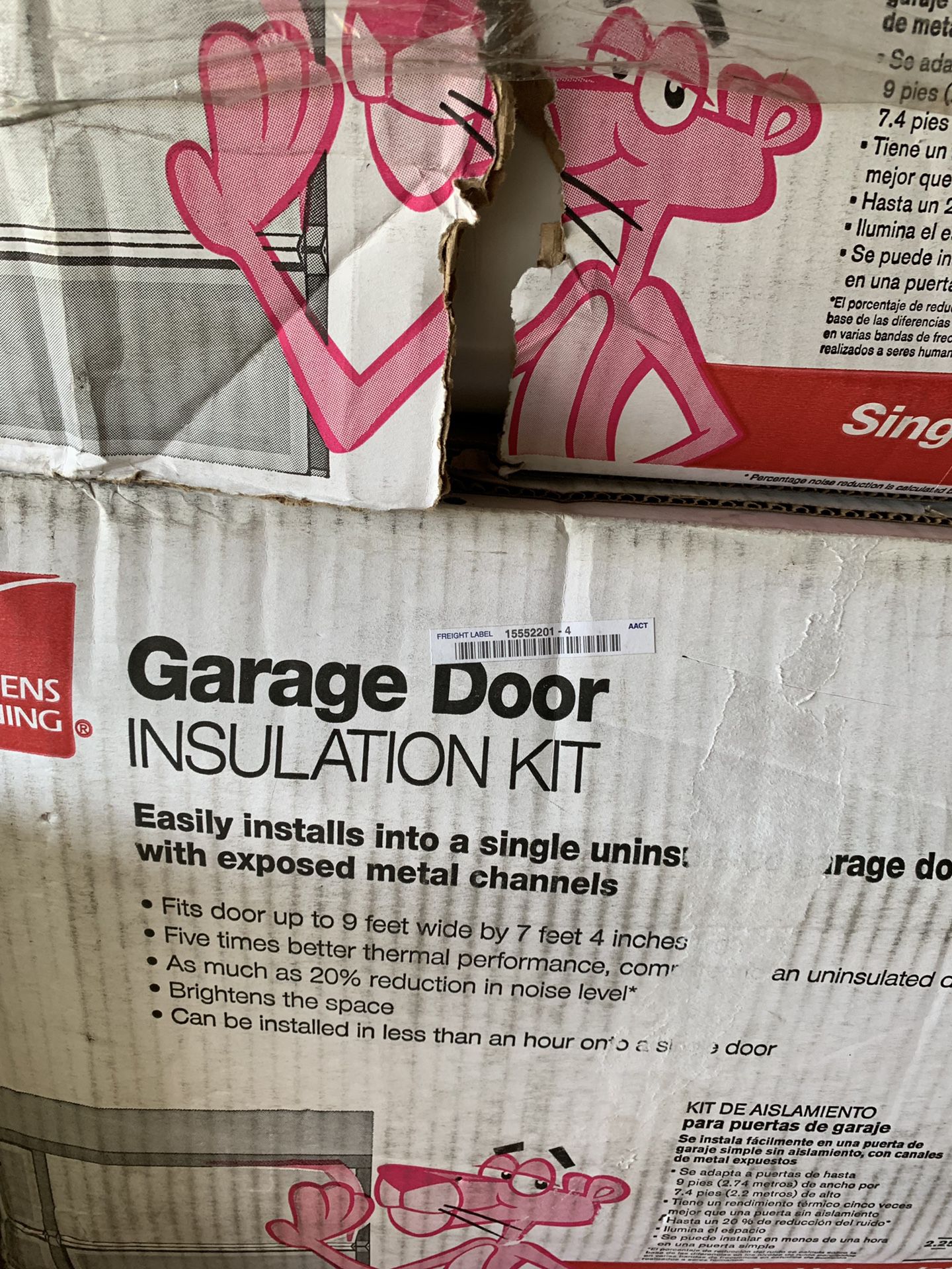 Insulation garage door r8 I have only 2 for 120