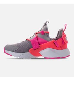 Nike Air Huarache City Womens Size 7 Gray Athletic Shoes Sneakers