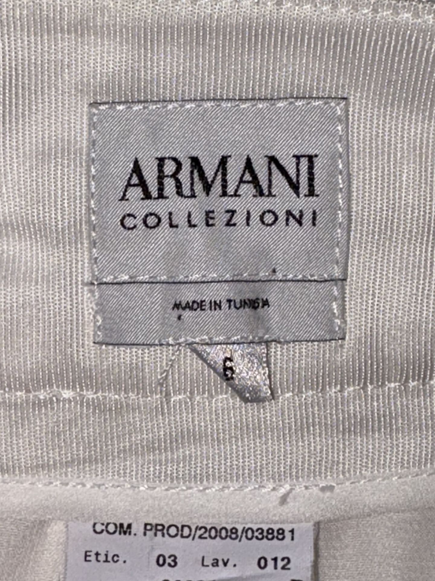 Womens Vintage Armani Collezioni Linen Pants Size 6