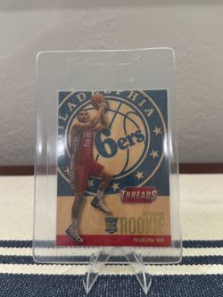Panini Threads Ben Simmons Philadelphia 76ers Rookie Card