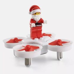 Flying Santa Claus Mini Drone With Christmas Music R/C Mini Quadcopter-New