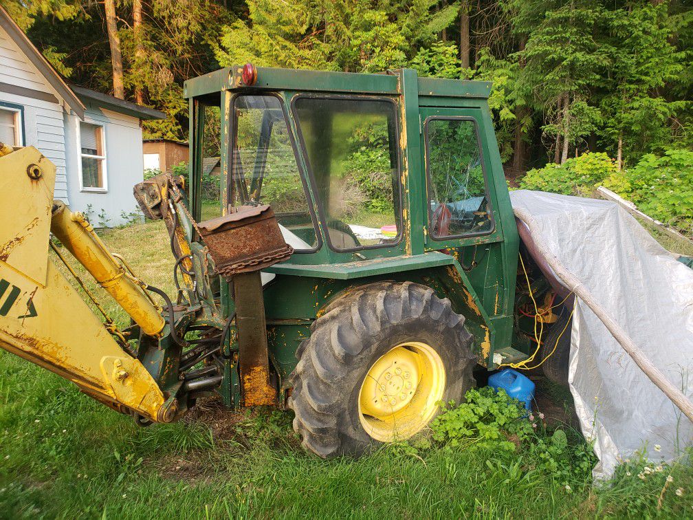 1970s Ford 445 Backhoe. Parts Only