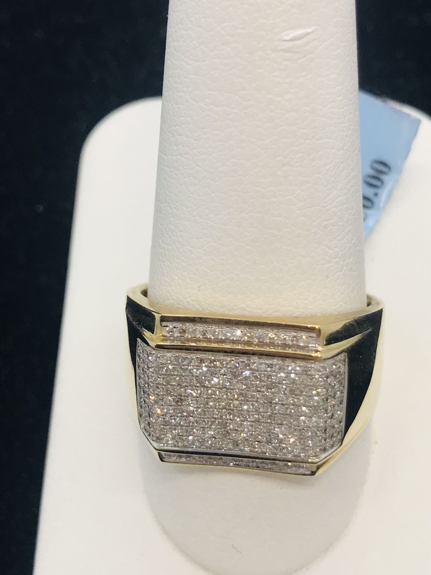 Gold Diamond Ring Solid 10K New
