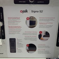 Polk Signa S2 Soundbar + Surround Sound System 