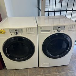 Front Load Kenmore Washer And Electric Dryer Set 