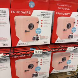 Frigidaire Retro Mini Compact Beverage Cooler, Great for Keeping Office Lunch Cool! (Built-in Bluetooth Speaker) $30