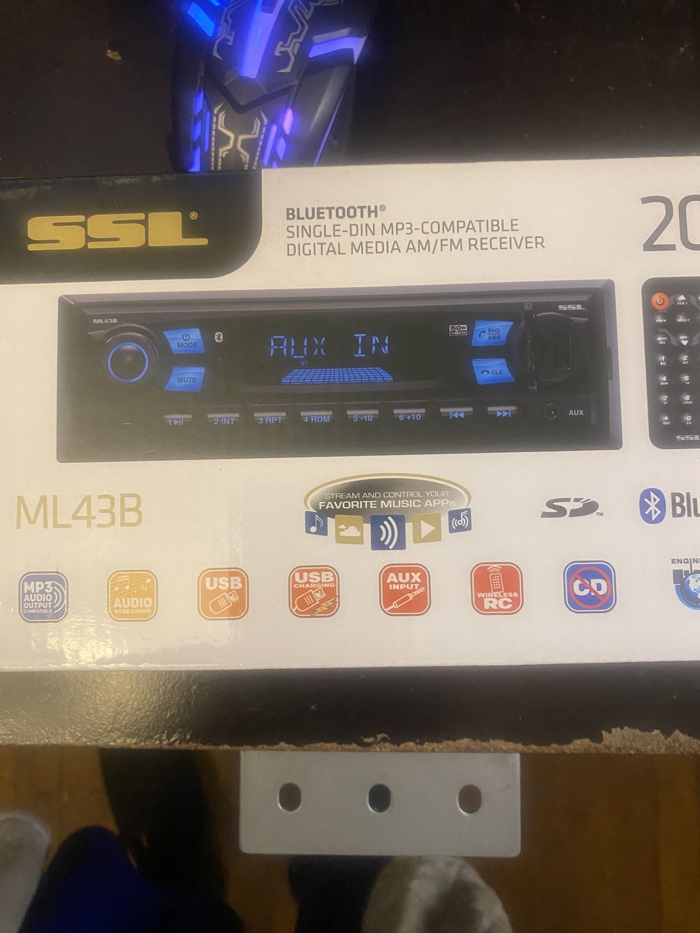Car Stereo System With remote