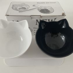 New Double Pet Bowl