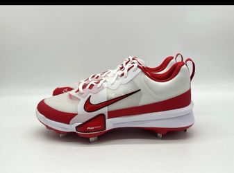 Nike Force Zoom Trout 9 Metal Men's Size 11.5 Baseball Cleats Red FB2907-104