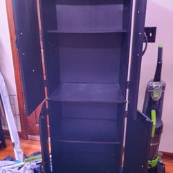 Black Pantry Cabinet