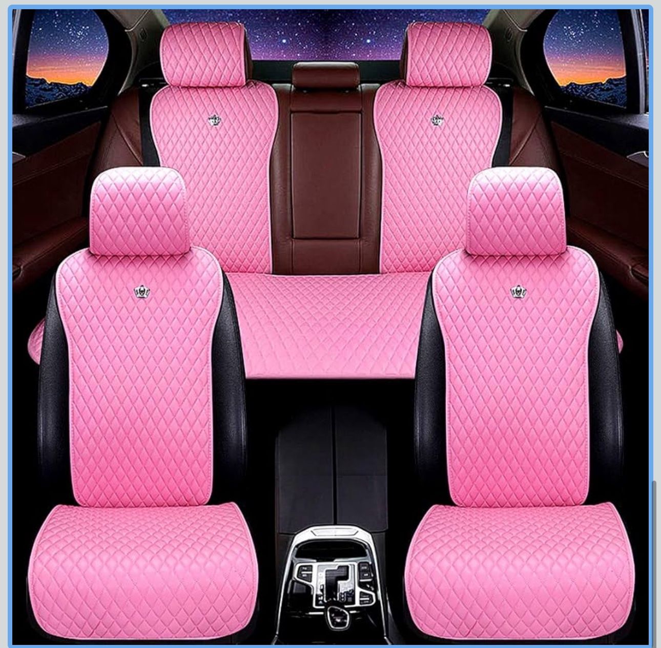 Universal Car Seat Covers Pink