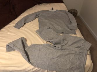 Adidas jacket and pants .pants XL jacket Large