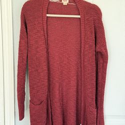Red Cardigan 