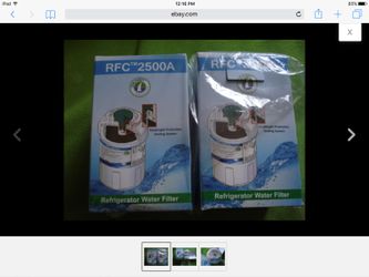 Refrigerator water filter lot of 2