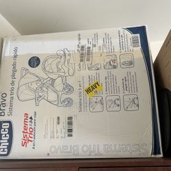 Chico Bravo 3 In One Car Seat For Infant Plus Stroller