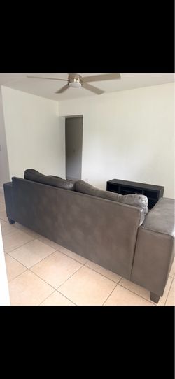 Grey couch mint condition