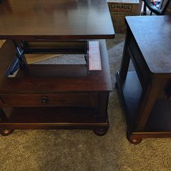 Coffee Table And Side Table Set