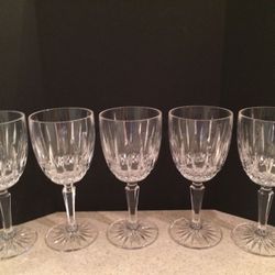 Mikasa Crystal Old Dublin Wine/Water Glasses