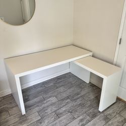IKEA Malm Adjustable Desk