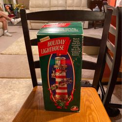 Mr Christmas Lighthouse