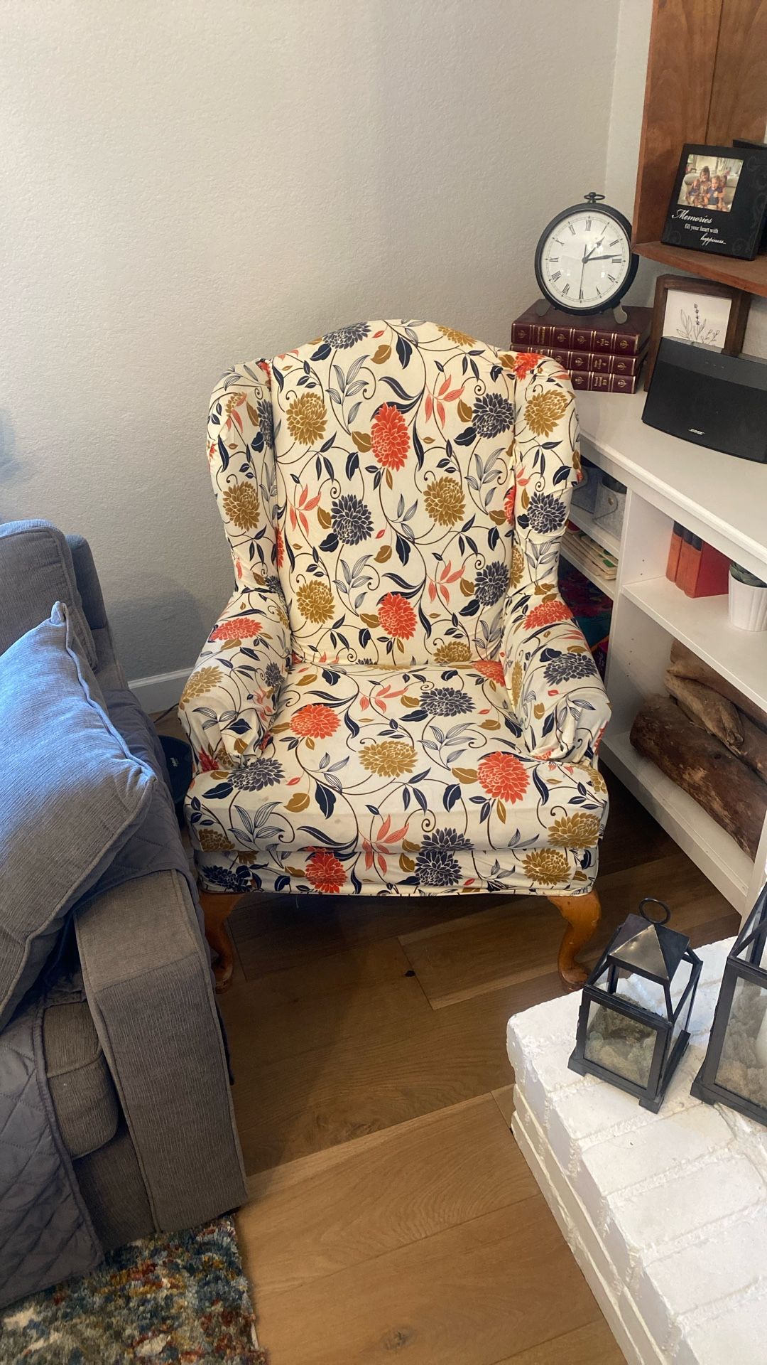 2 Wing Back Chairs
