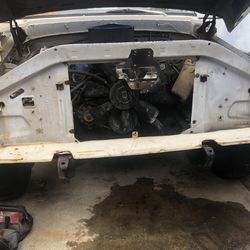 67 F350 Super Cooling core support