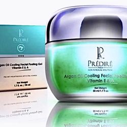 PRE’DIRE’ of Paris Aragon Oil COOLING Facial Peeling Gel with Vitamins A & E
