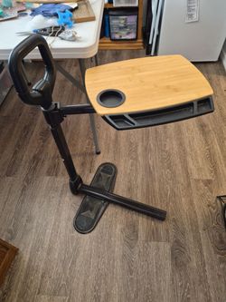 Adjustable Chair Table with Handle