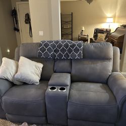 Living Room Suite - Grey 