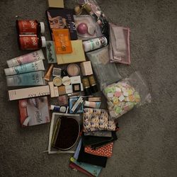 Various Designer Cosmetics And Toiletries