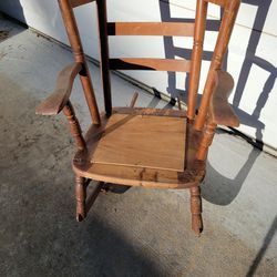 Rocking chair solid wood
