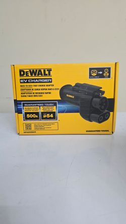 DEWALT
NACS to CCS1 Fast Charging Adapter, 500-A / 1000-Volt, Fast Charge Your CCS1 EV at Tesla Superchargers