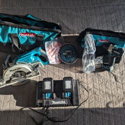 Makita Cordless Saw + Drill