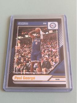 Paul George 24/25 Donruss 1/1 Basketball Card