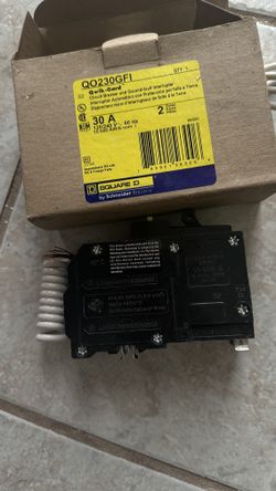 3 QO230GFI ELECTRICAL GFI BREAKERS
