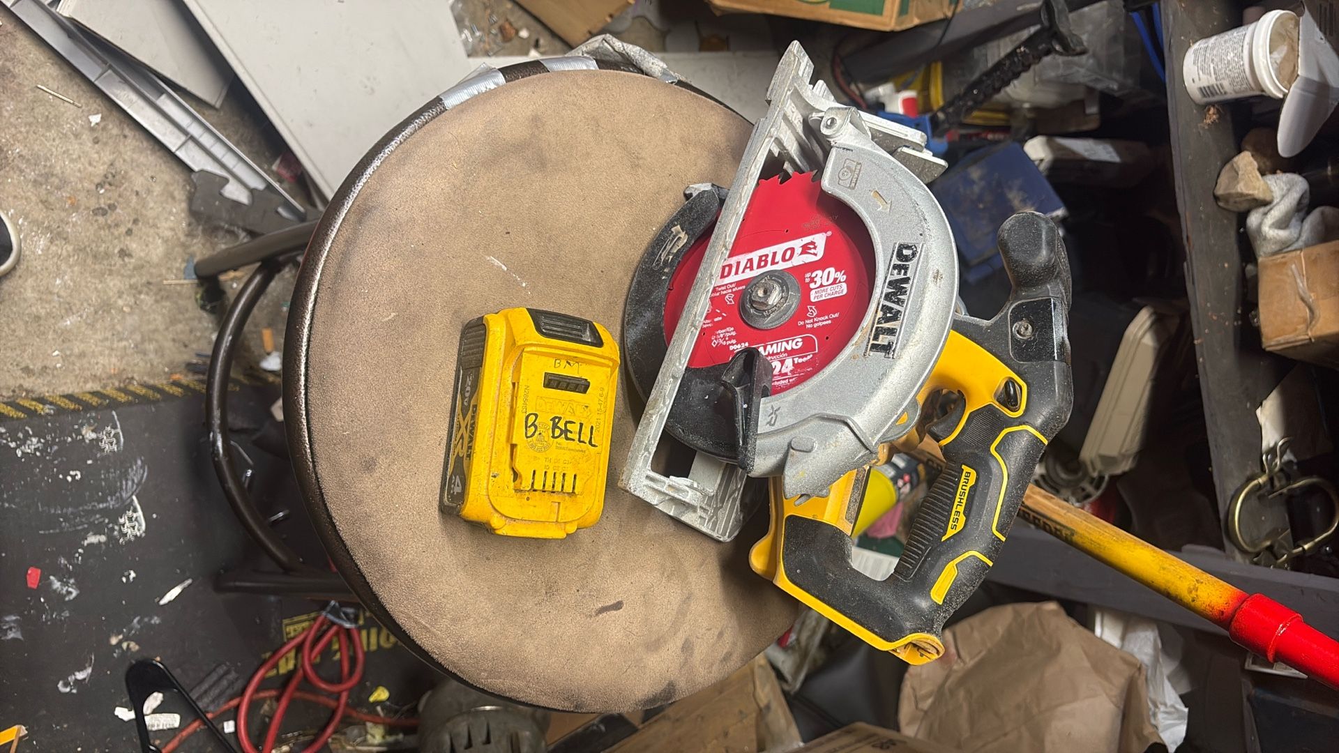 Dewalt 20v XR Circular Saw W/ 4ah Xr Battery