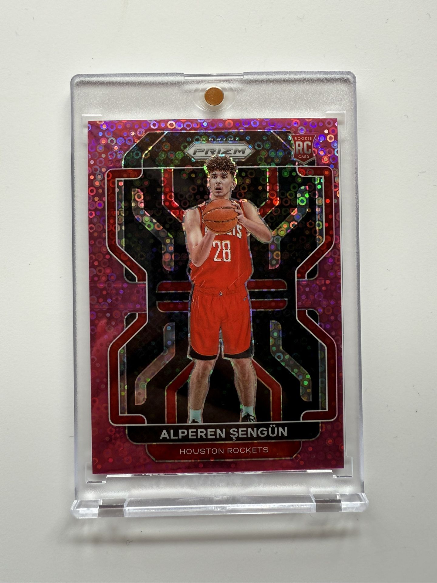 2021-22 Panini Prizm - RARE Pink Fast Break Prizm #318 ALPEREN SENGUN /50 (RC)