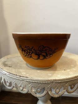 Pyrex 401 Old Orchard Brown