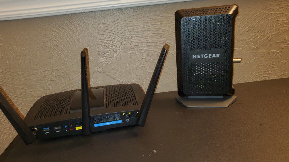 Netgear Modem And Linksys Router