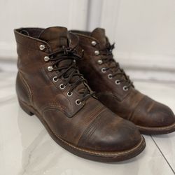 Red Wing Iron Ranger Boots Size 10.5 “Botas “ 