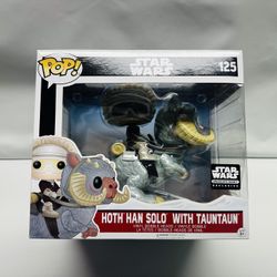 Funko Pop! Star Wars Hoth Han Solo with Tauntaun 125 SMUGGLERS BOUNTY EXCLUSIVE