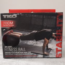 TKO 75CM Anti-burst Fitness Ball 