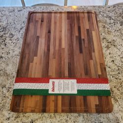  New Massive Bisetti Italian Made Wood Cutting Board Butcher Block