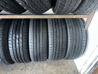 SET OF TIRE 245 50 20 MICHELIN 85% LIFE