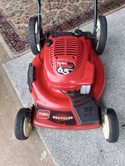 Toro self propelled 6.5 190cc lawn mower