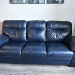 100% Leather Sofa & Loveseat - Excellent Condition