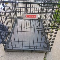 Two Door Concepts 30x19x21 Dog Cage Collapsible